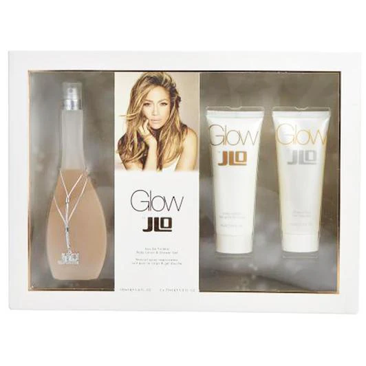 Jlo Glow Women Set 3.4oz EDT & 2.5oz BL & 2.5 SG