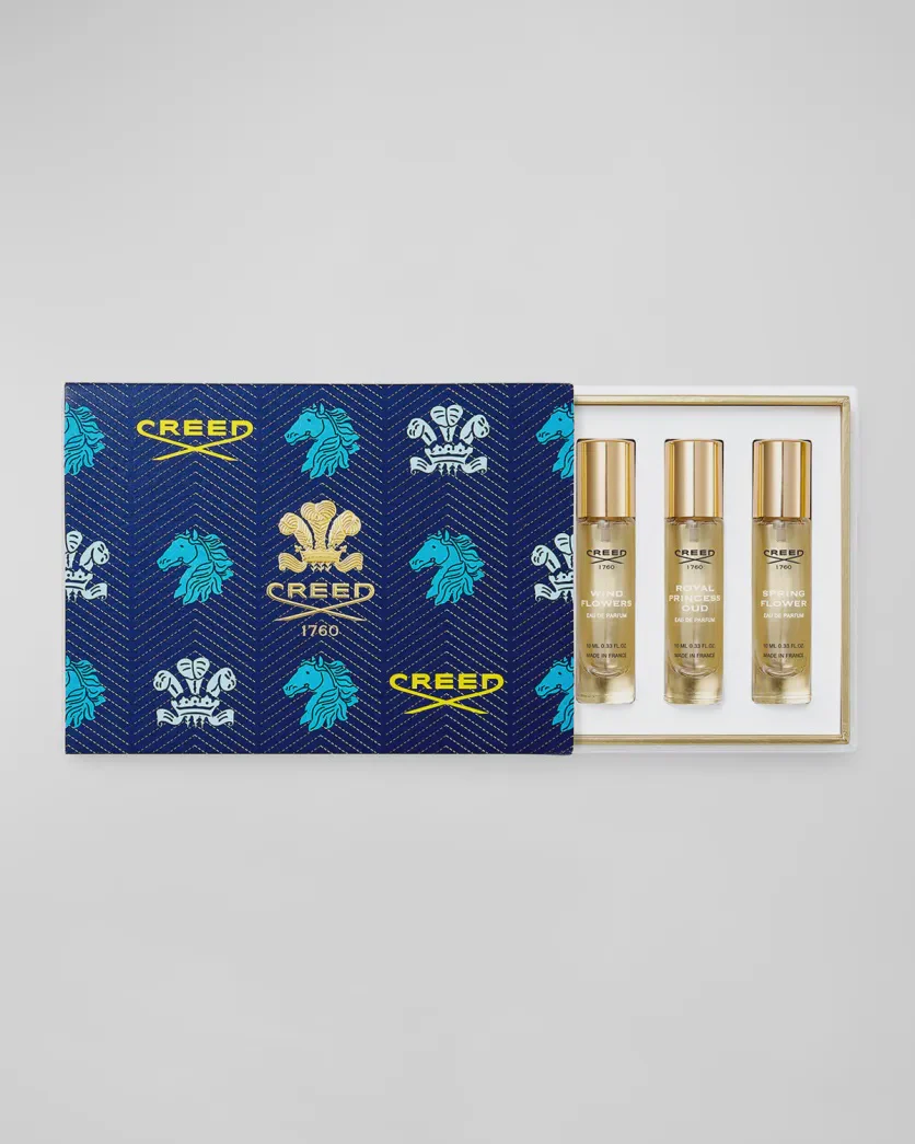 Creed Sample Set 5pcsx10ml (Aventus Women, Wind Flowers, LIW, RPO, Spring Flower)