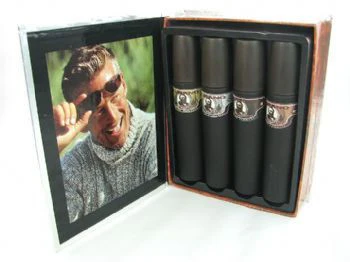 Cubano 4-Piece 2Oz Gift Set (Silver-Bronze-Copper-Gold)
