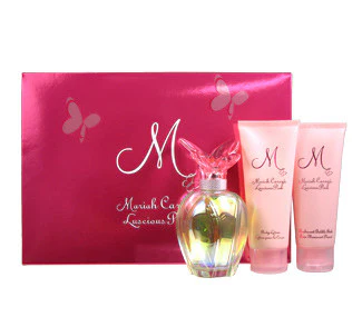 Luscious Pink by Mariah Carey EDT 3.4Oz/ B.L. 3.3Oz/ S.G. 3.3Oz for Women