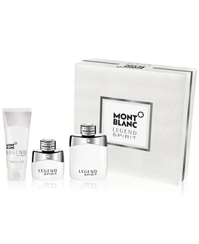 Mont Blanc Legend Spirit for Men by Mont Blanc 3.3Oz EDT/3.3 As/3.3 Sg