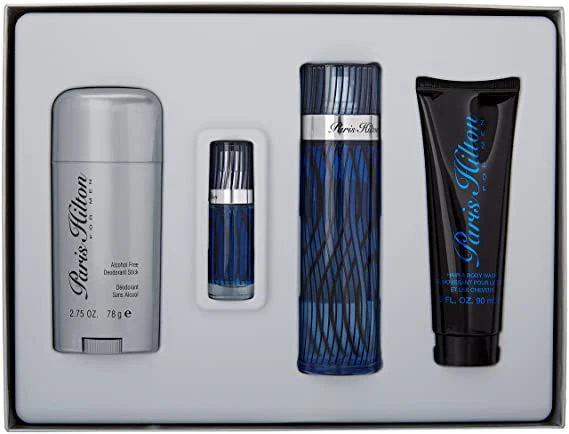 Paris Hilton For Men 3.4 OZ & 3 OZ &2.75 OZ & .34 OZ