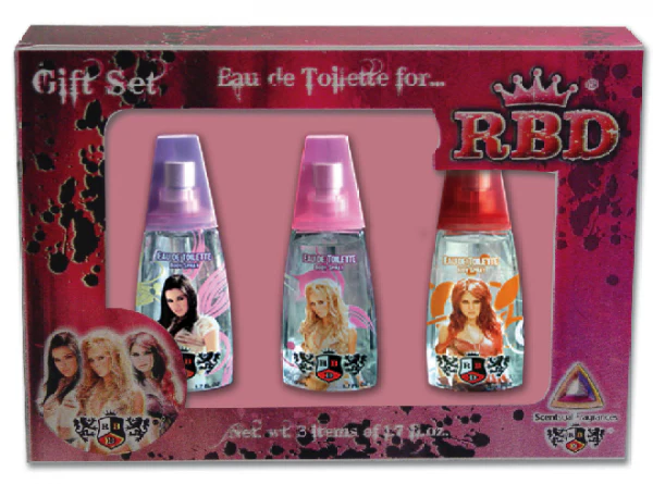Rebelde Lupita, Mia, Roberta 3Pc Gife Set 1.7