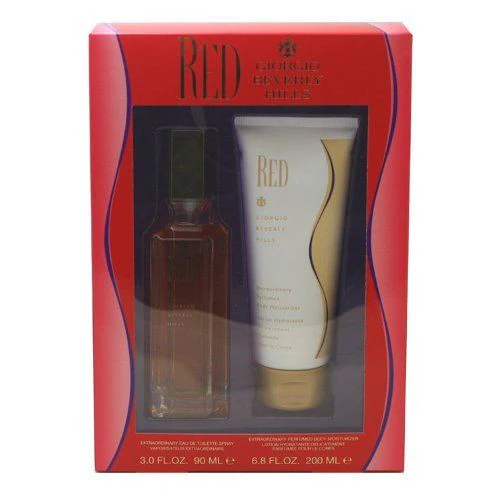 Red for Women by Giorgo Berbely Hills EDT 3.0 Oz. / B. L. 6.8 Oz.