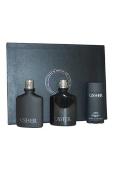 Usher He by Usher EDT 3.4Oz/ After S. 3.4Oz/ Deodorant 2.6Oz for Men