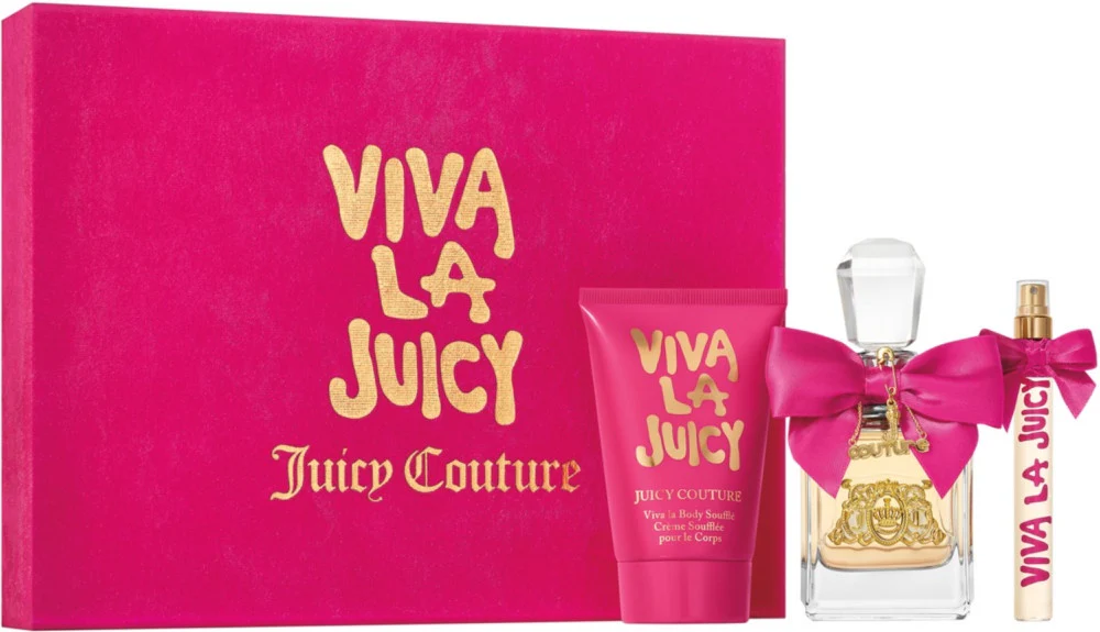 Viva La Juicy W 3.4 OZ&.33 OZ EDP &4.2 OZ body Souffle - Image 2